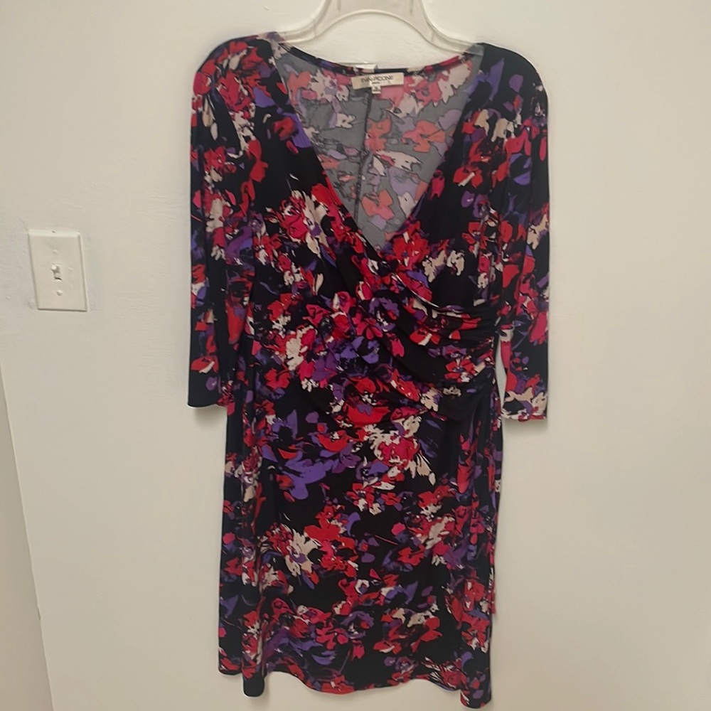 Short colorful maxi dress size 16